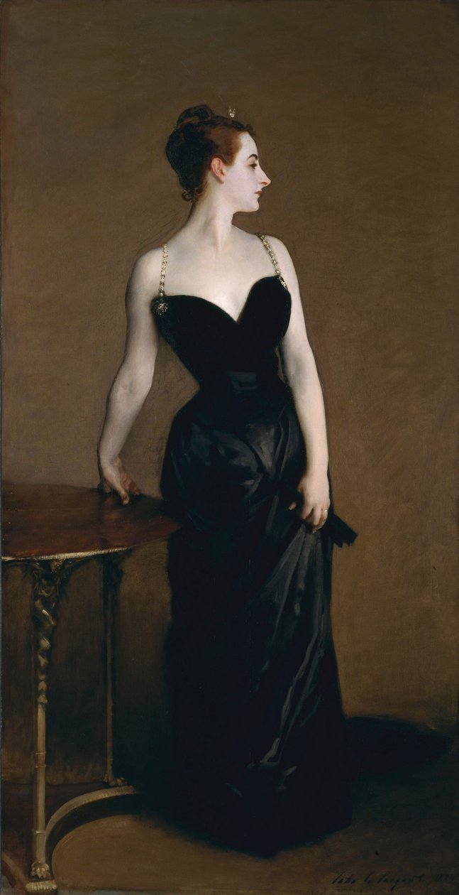 X asszony (Pierre Gautreau asszony) alkotó: John Singer Sargent