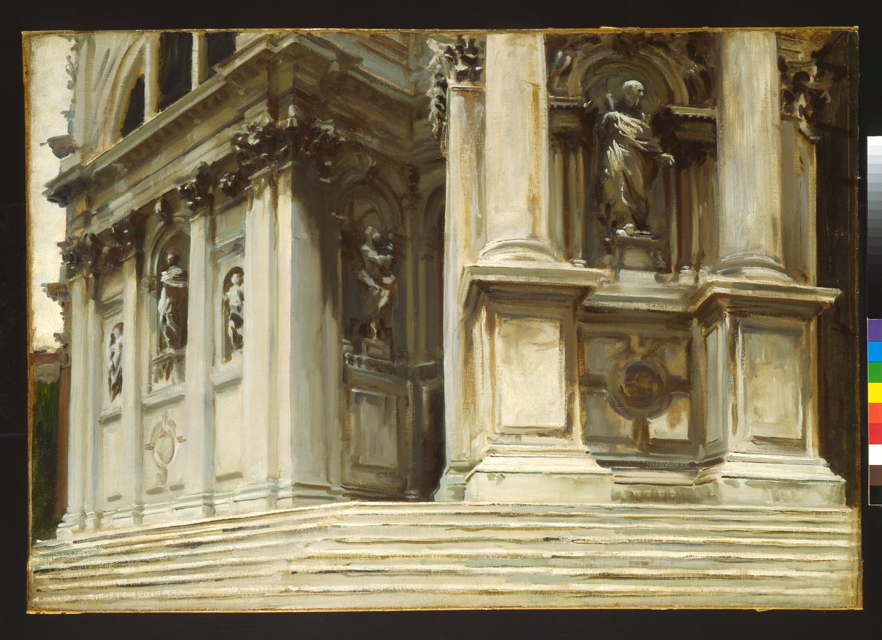 Santa Maria della Salute, Velence, 1904 körül alkotó: John Singer Sargent