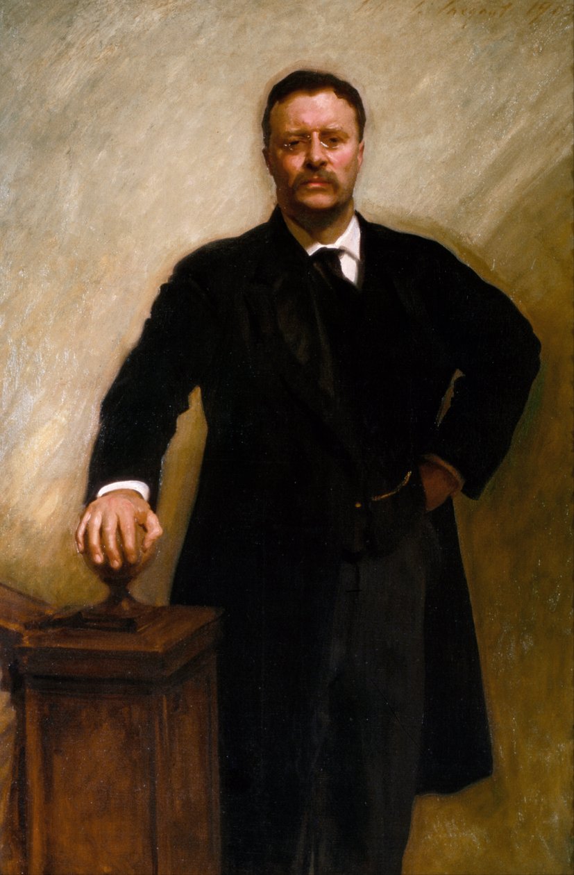 Theodore Roosevelt alkotó: John Singer Sargent