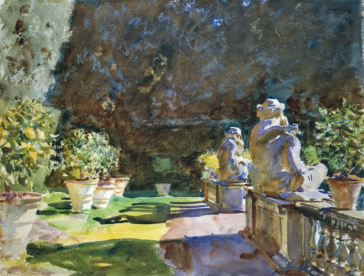 Villa Marlia, Lucca alkotó: John Singer Sargent