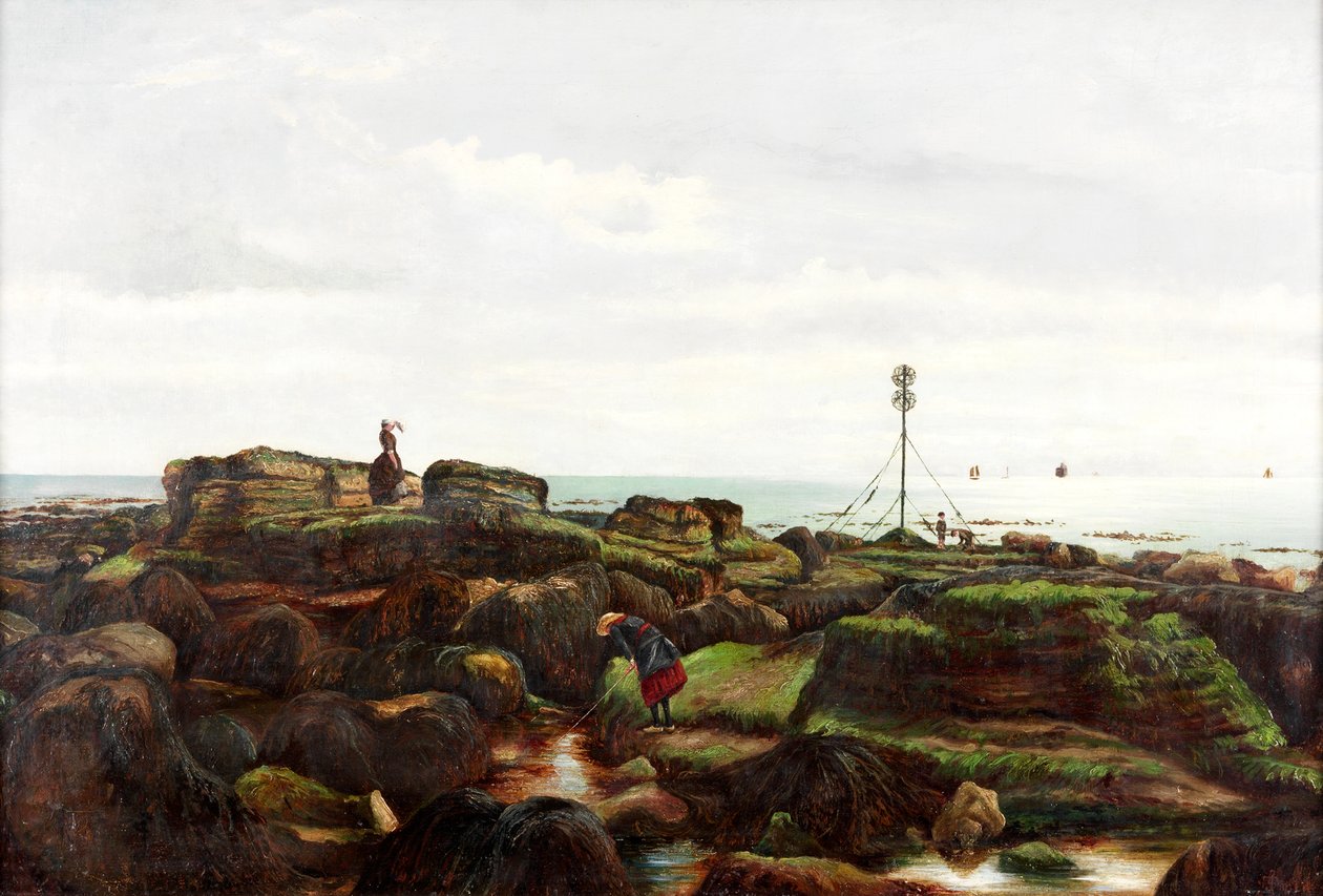 Beacon Rocks, Roker, Sunderland, 1885 alkotó: John Smith 2