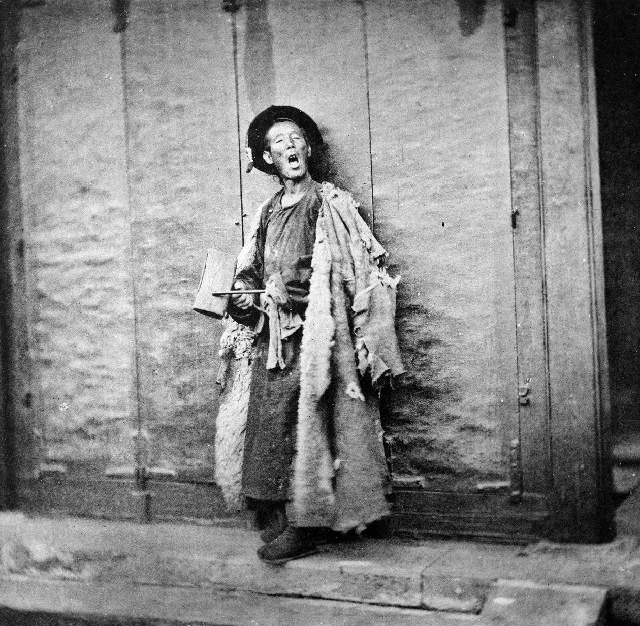 Városőrség, Peking, 1867-72 körül alkotó: John Thomson