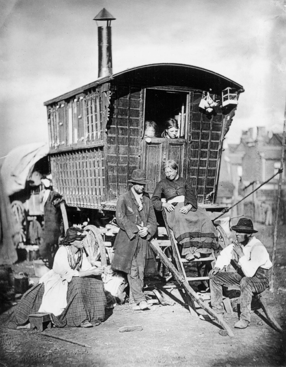 London Nomádok, 1876 körül alkotó: John Thomson