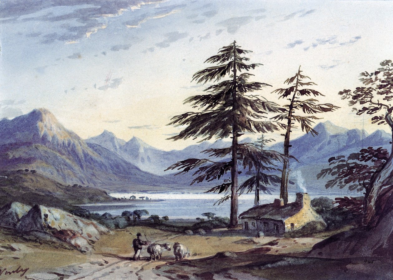 Lake Scene alkotó: John Varley