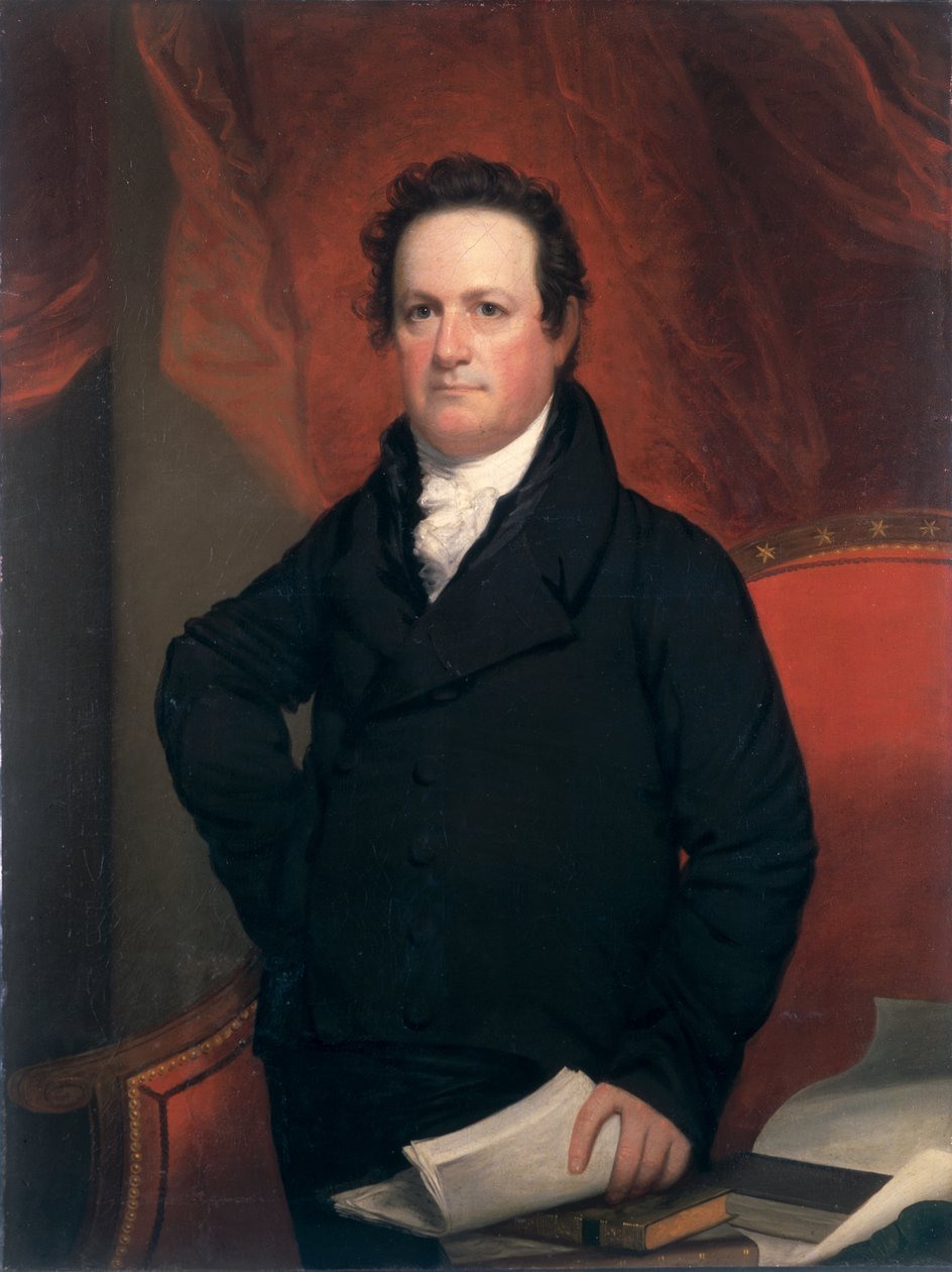 De Witt Clinton, 1820 körül alkotó: John Wesley Jarvis