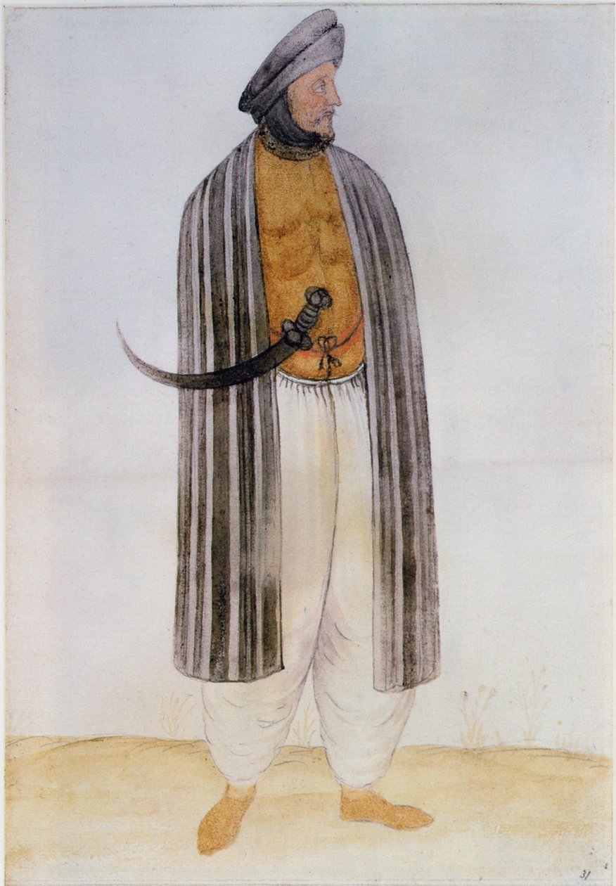 Török ember (litográfia) alkotó: John White