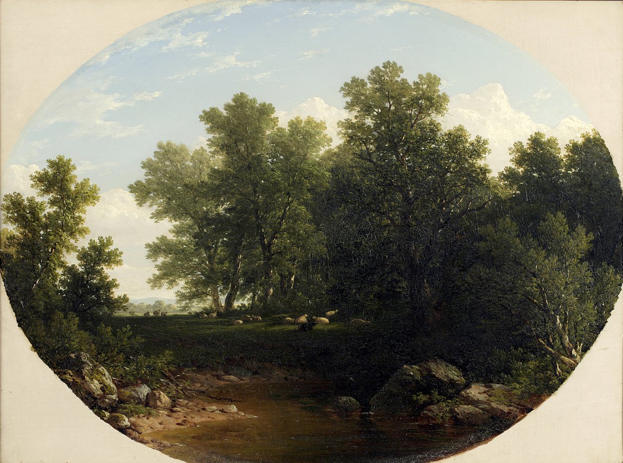 Táj, 1852 alkotó: John William Casilear