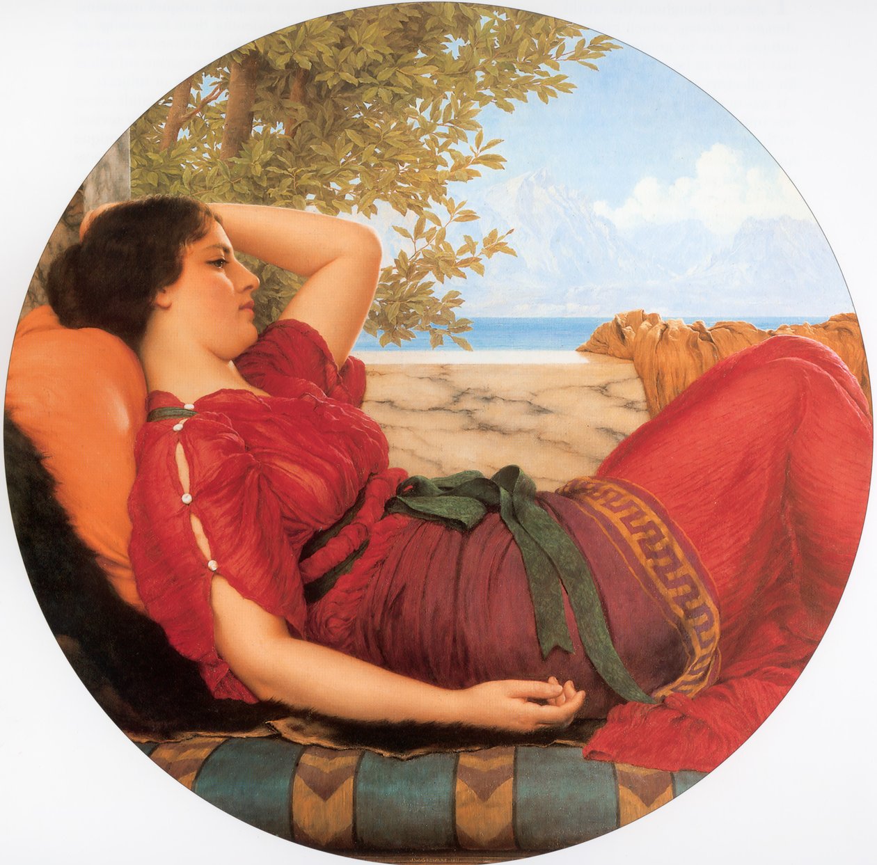 In Realms of Fancyn alkotó: John William Godward