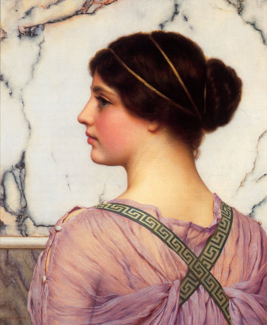 Egy kedves görög alkotó: John William Godward