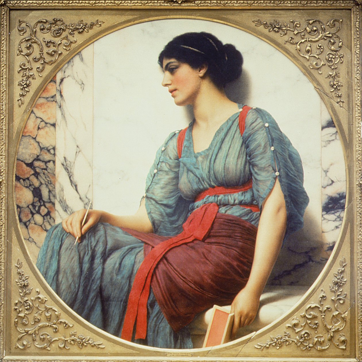 A szerelmes levél alkotó: John William Godward