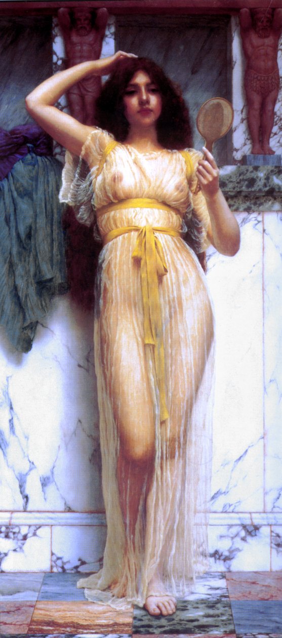 A tükör alkotó: John William Godward