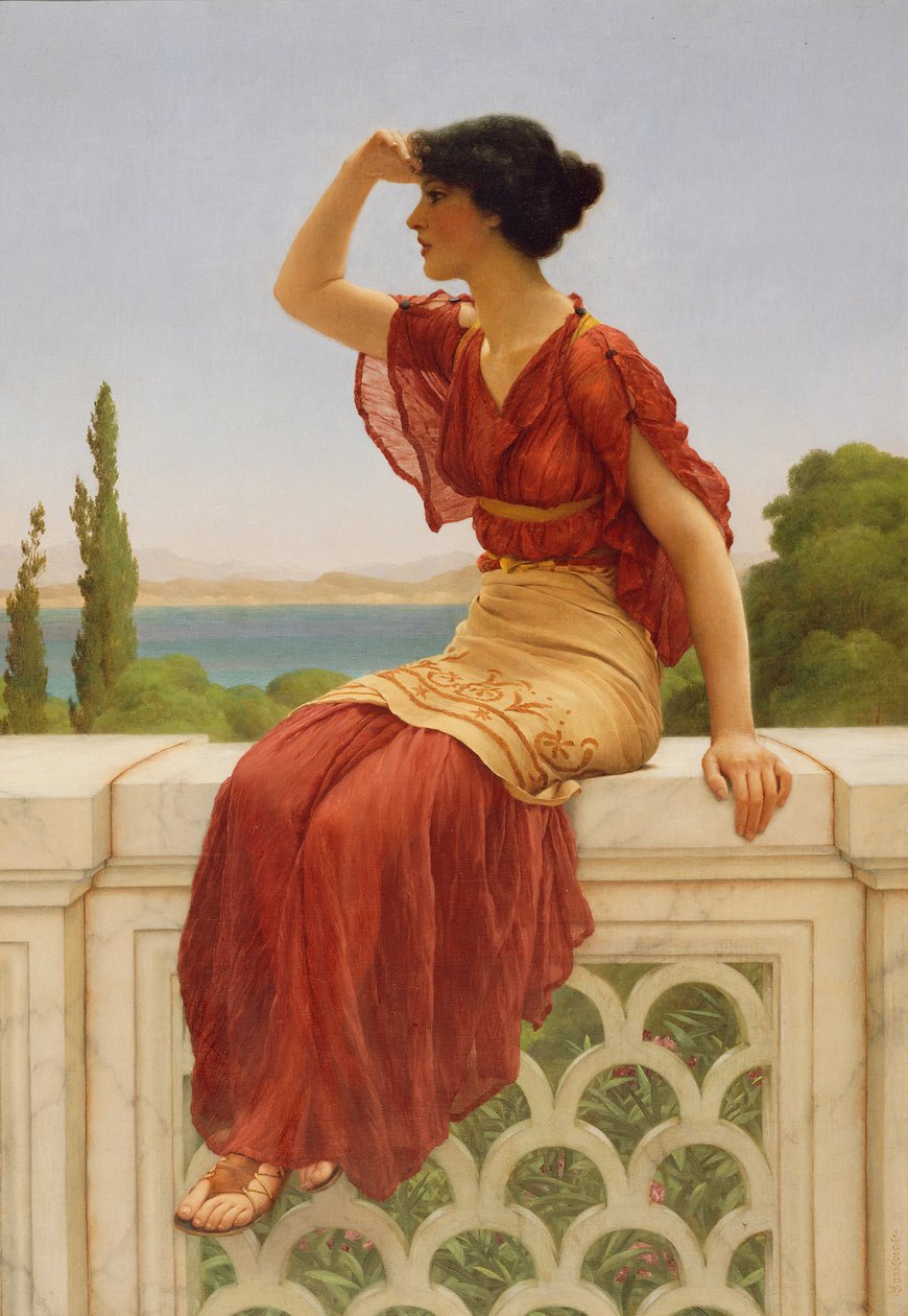 The Signal, 1899 alkotó: John William Godward