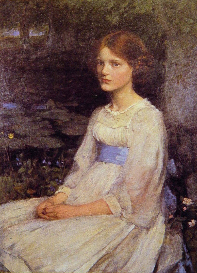 Miss Betty Pollock alkotó: John William Waterhouse
