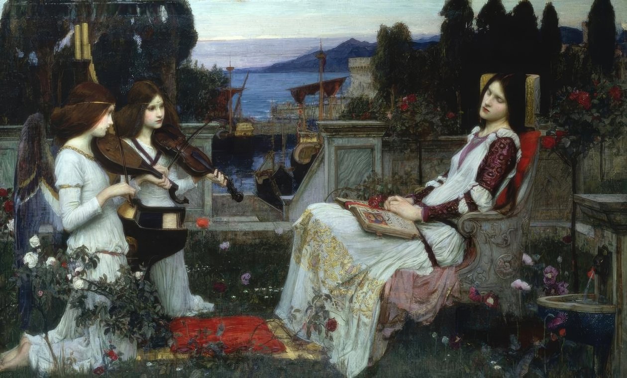 Szent Cecília alkotó: John William Waterhouse