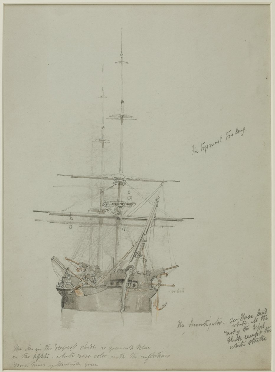 A nyomozó (ceruza és akvarell papíron) alkotó: John Wilson Carmichael