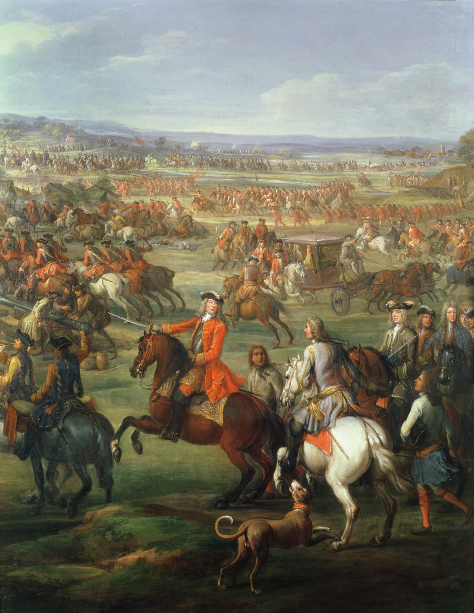A blenheimi csata 1704. augusztus 13-án, 1743 körül olaj, vászon 237822 részlete alkotó: John Wootton