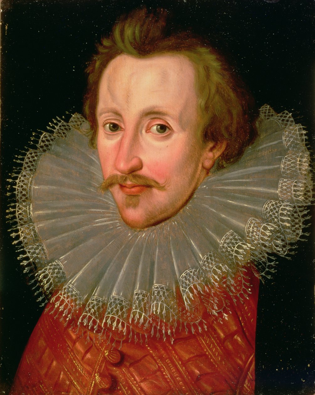 Sir Philip Sidney (1554-86) arcképe 1620 körül alkotó: John de, the Younger Critz