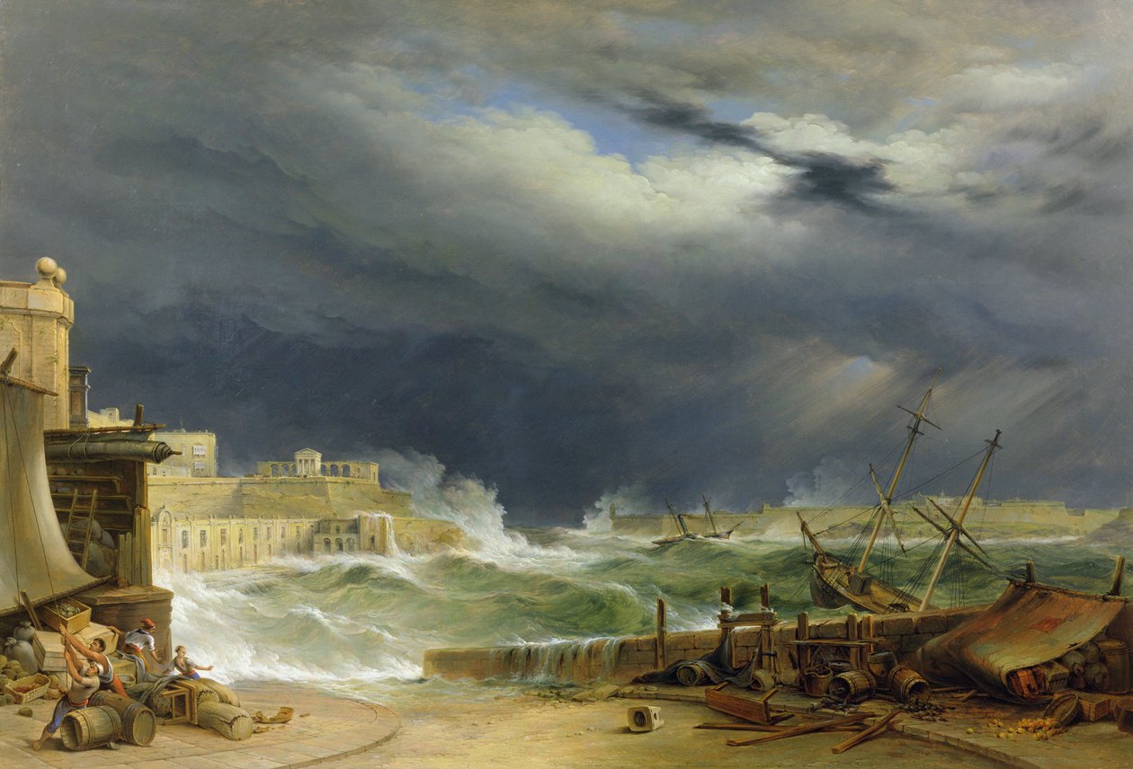 Vihar, Málta, 1850 alkotó: John or Giovanni Schranz