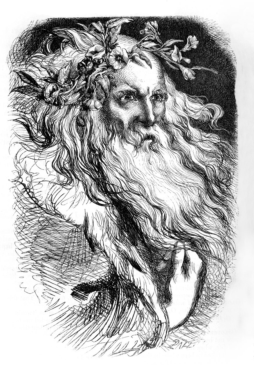 Lear király alkotó: John (after) Gilbert