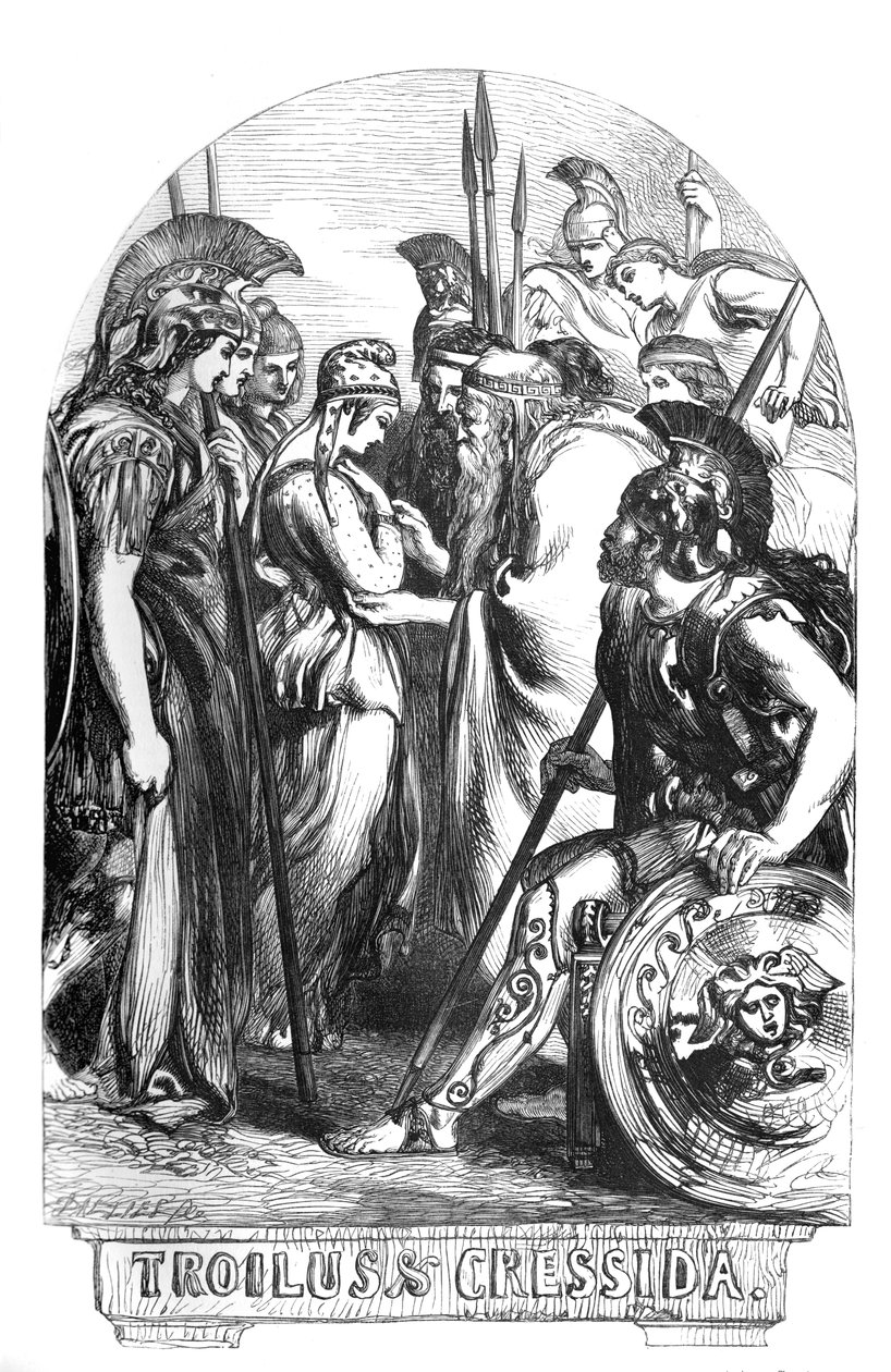 Troilus és Cressida alkotó: John (after) Gilbert