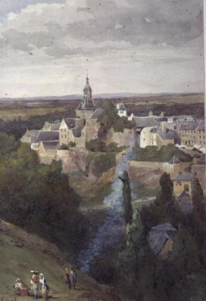 Moncontour, Bretagne alkotó: John Absolon