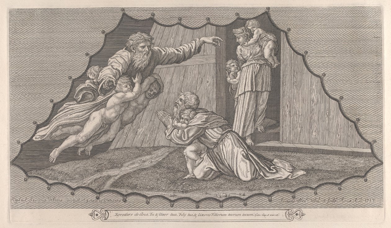 Ábrahám áldása alkotó: John Alexander