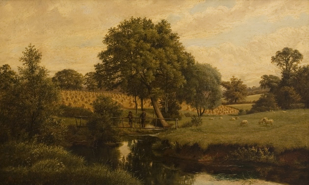 Finham Brook Coventry közelében, 1888 alkotó: John Anderson