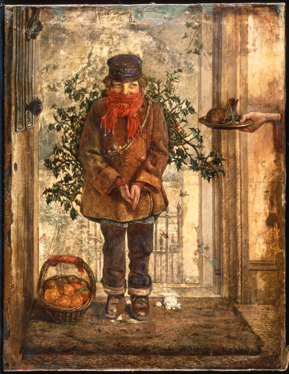 Karácsony (olaj, vászon) alkotó: John Anster Fitzgerald