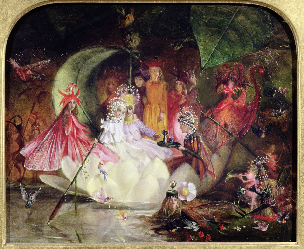 A Fairy Barque alkotó: John Anster Fitzgerald