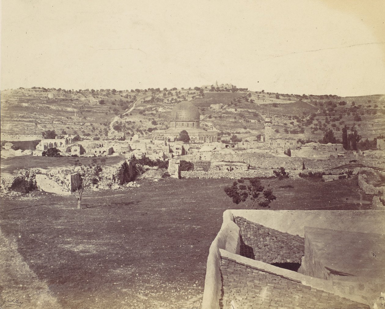 Jeruzsálem, 1857. alkotó: John Anthony