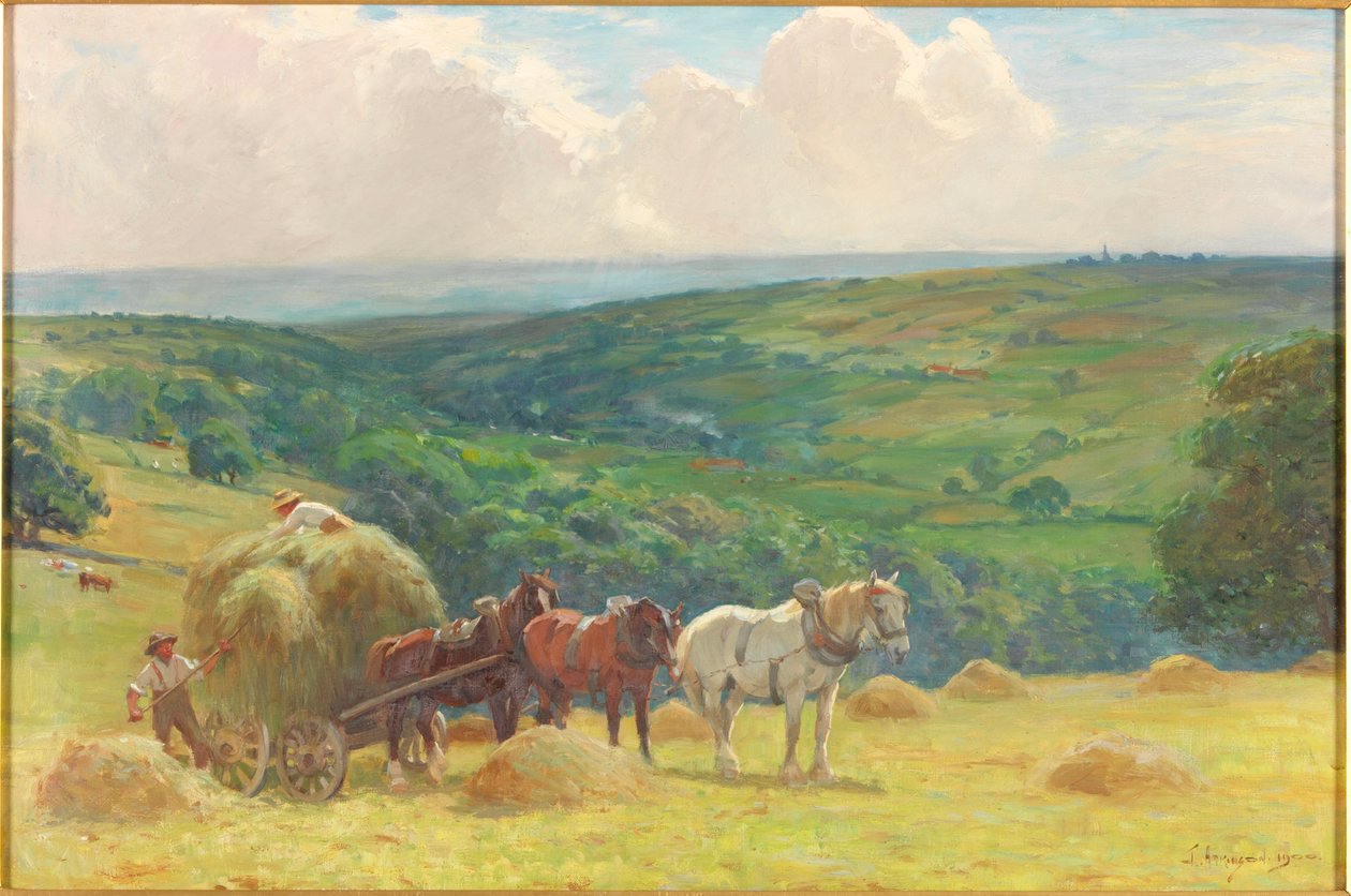 Szénaverés, 1900 alkotó: John Atkinson