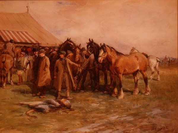 Lóvásár alkotó: John Atkinson