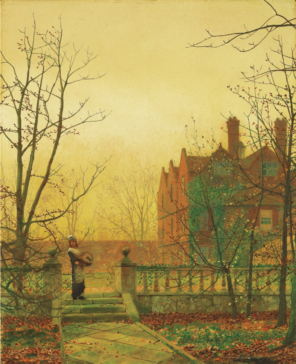 Őszi arany alkotó: John Atkinson Grimshaw