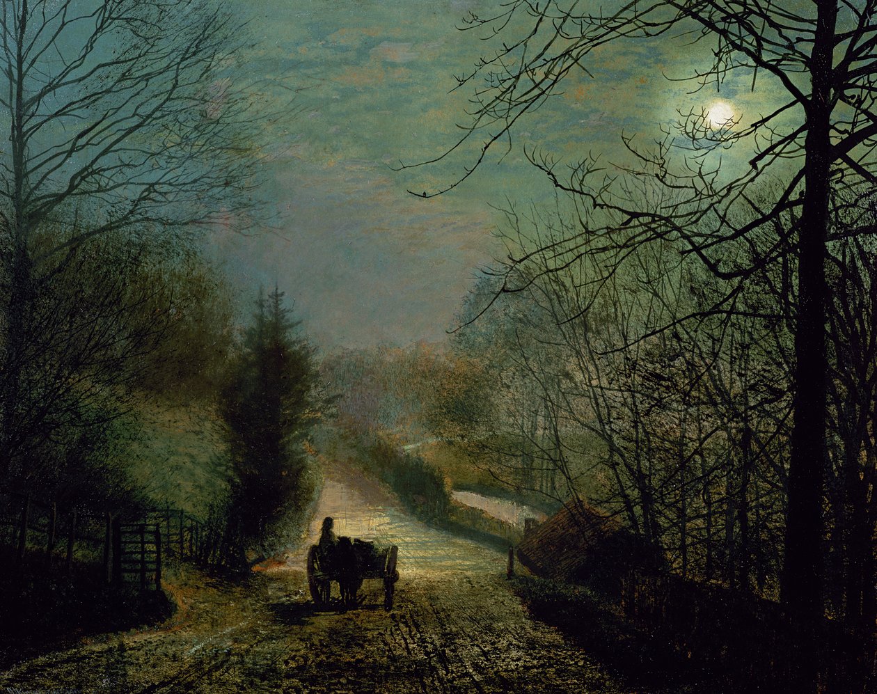 Forge Valley alkotó: John Atkinson Grimshaw