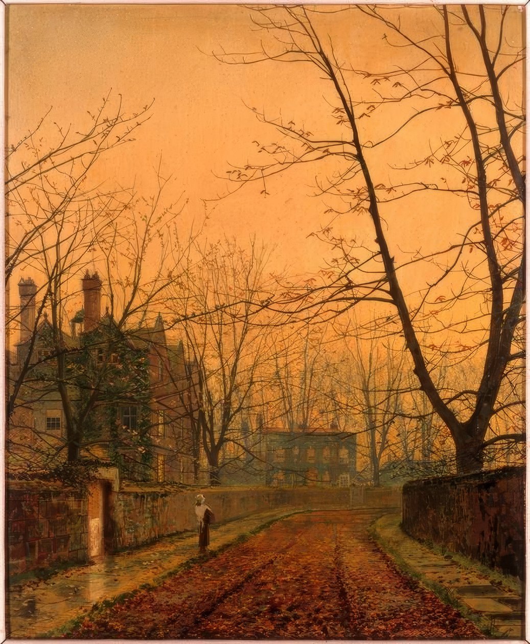 Hampstead – Őszi arany alkotó: John Atkinson Grimshaw