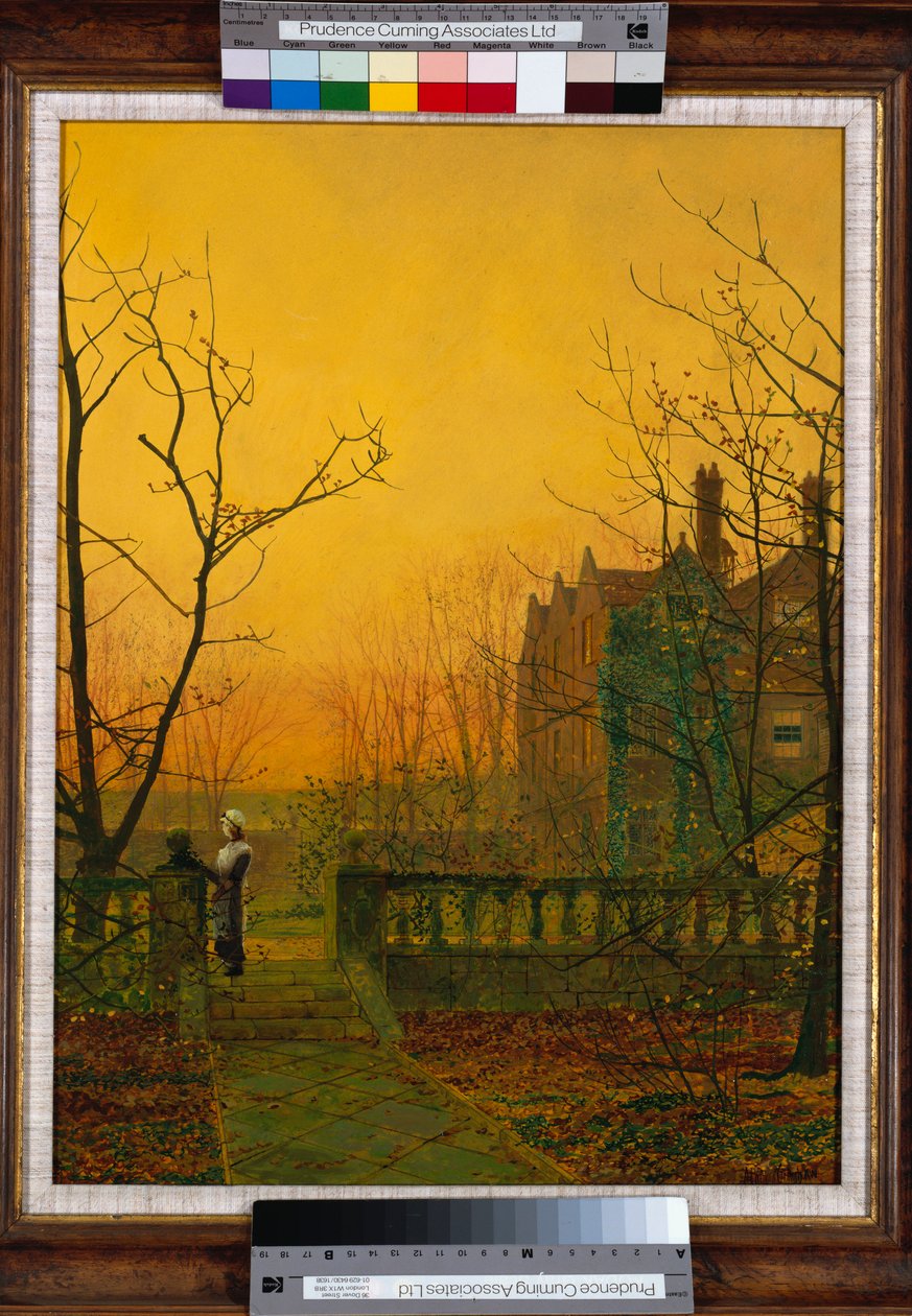 Knostrop Hall, Leeds alkotó: John Atkinson Grimshaw