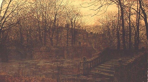 A Moated Grange alkotó: John Atkinson Grimshaw