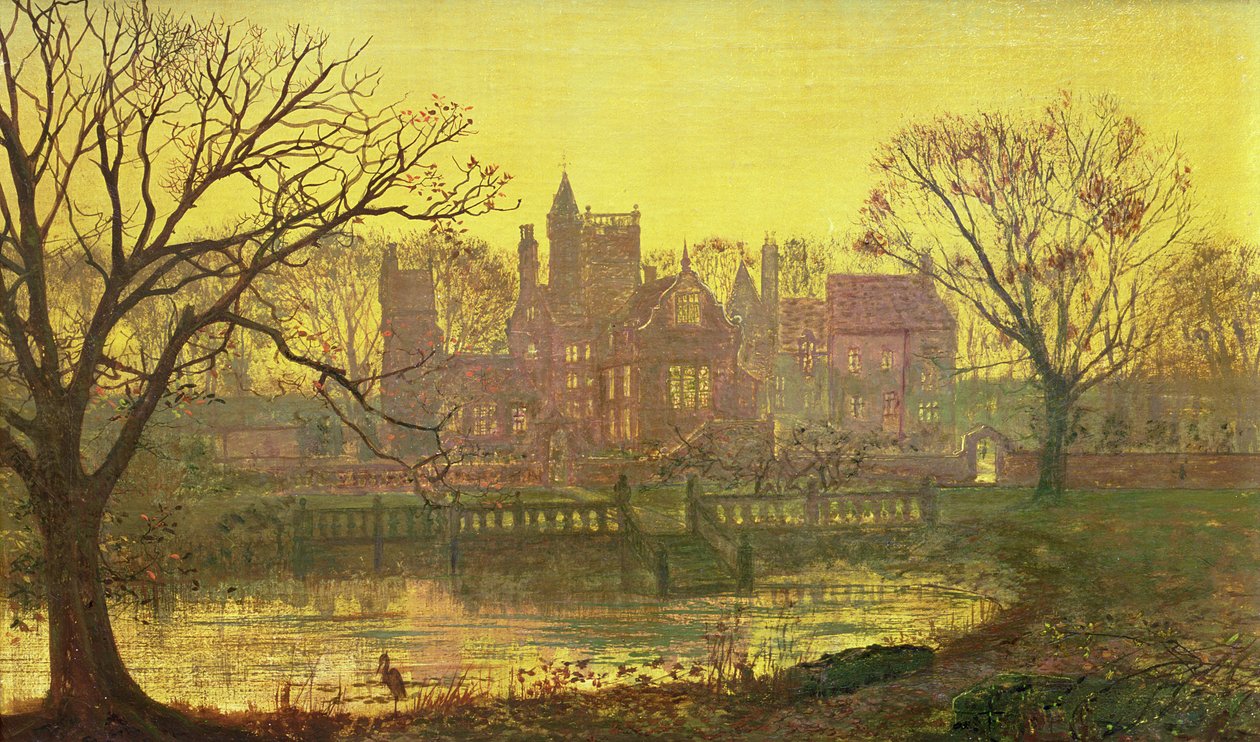 A Moated Grange alkotó: John Atkinson Grimshaw