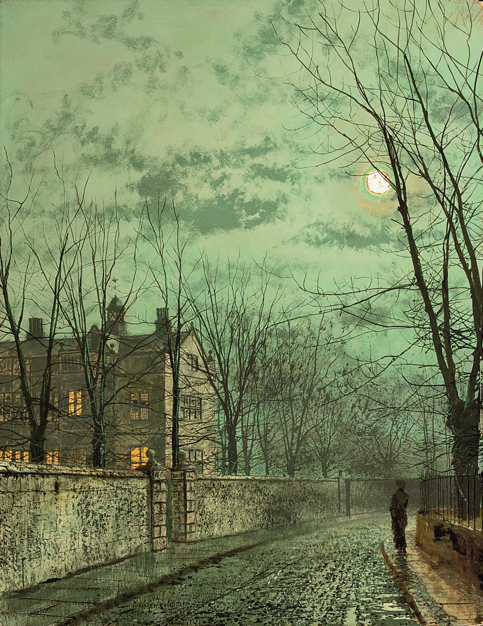 Holdsugár alatt, 1887 alkotó: John Atkinson Grimshaw