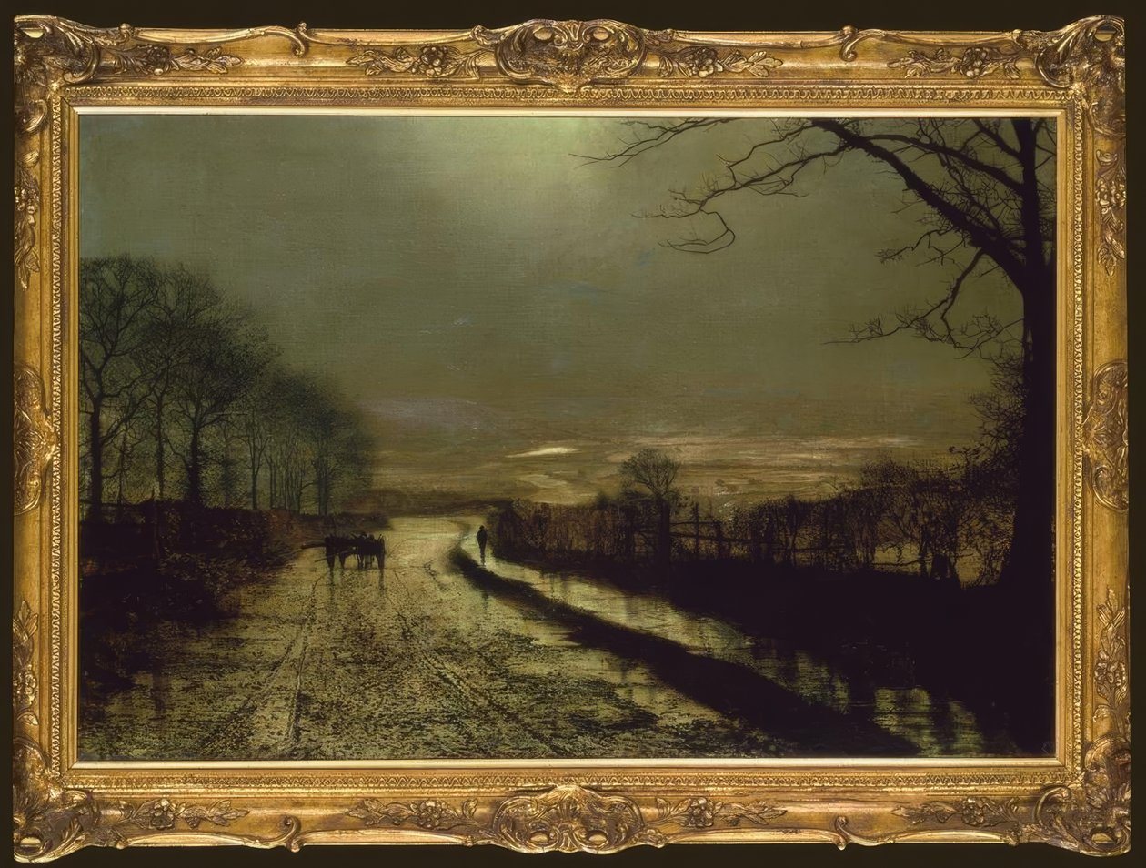 Wharfedale alkotó: John Atkinson Grimshaw