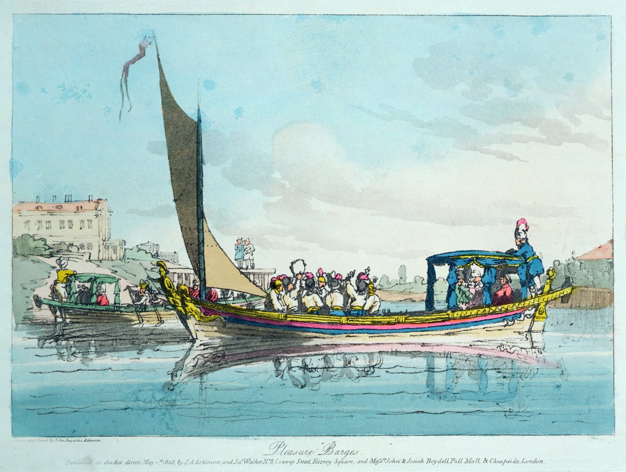 Örömbárkák, 1803 alkotó: John Augustus Atkinson