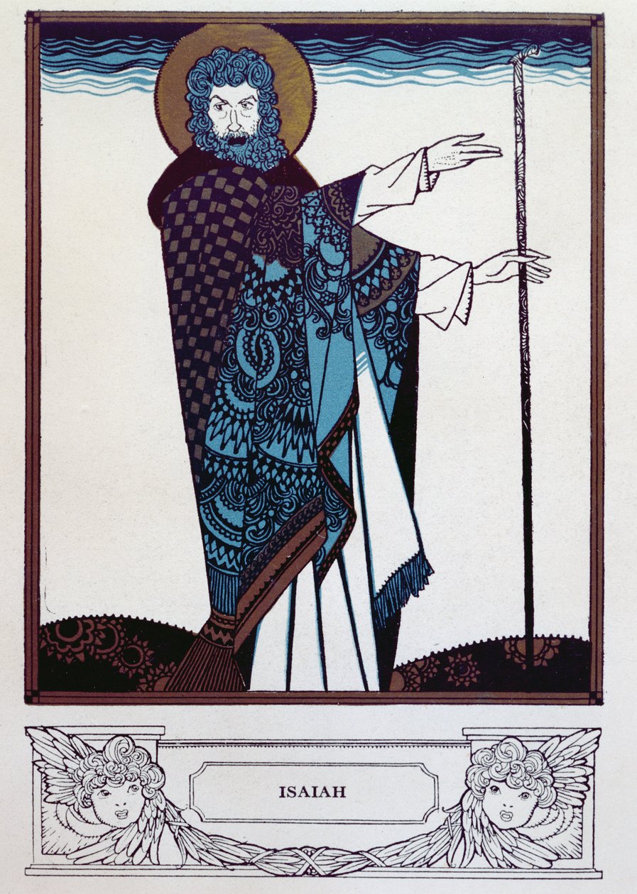 „Isaiah” az „Everyman”-ből, a Chapman & Hall kiadó alkotó: John Austen