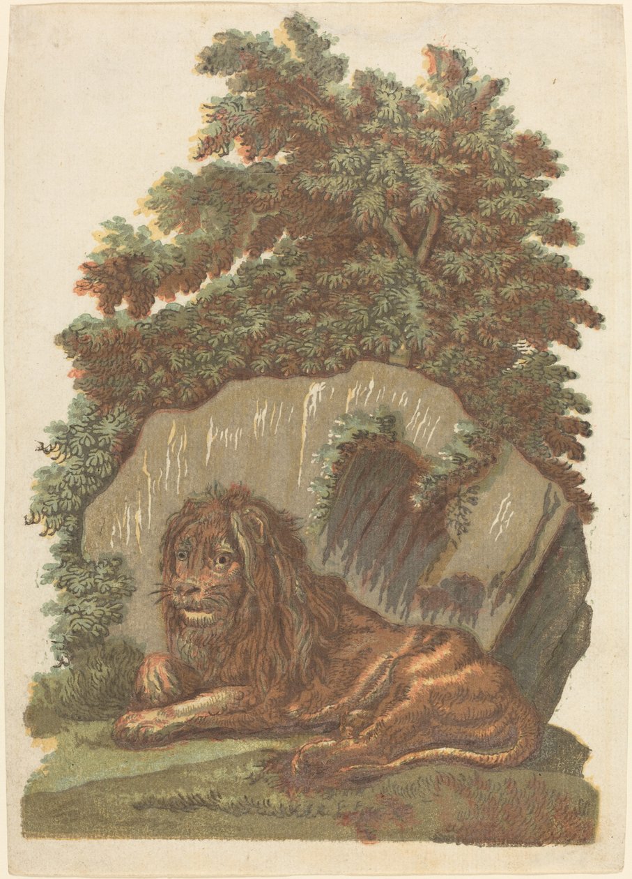 Az oroszlán alkotó: John Baptist Jackson