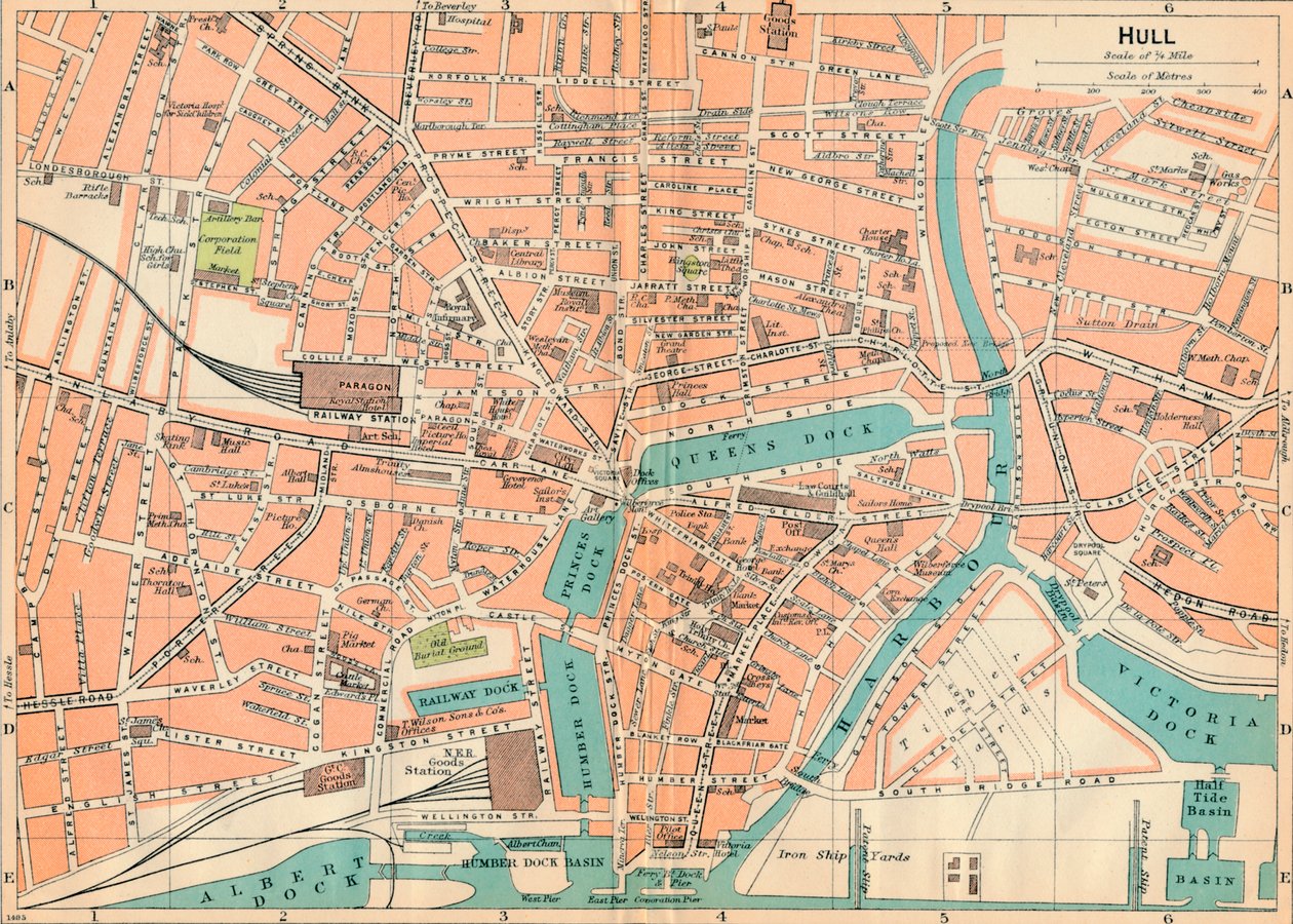 Hull, c20. század alkotó: John Bartholomew