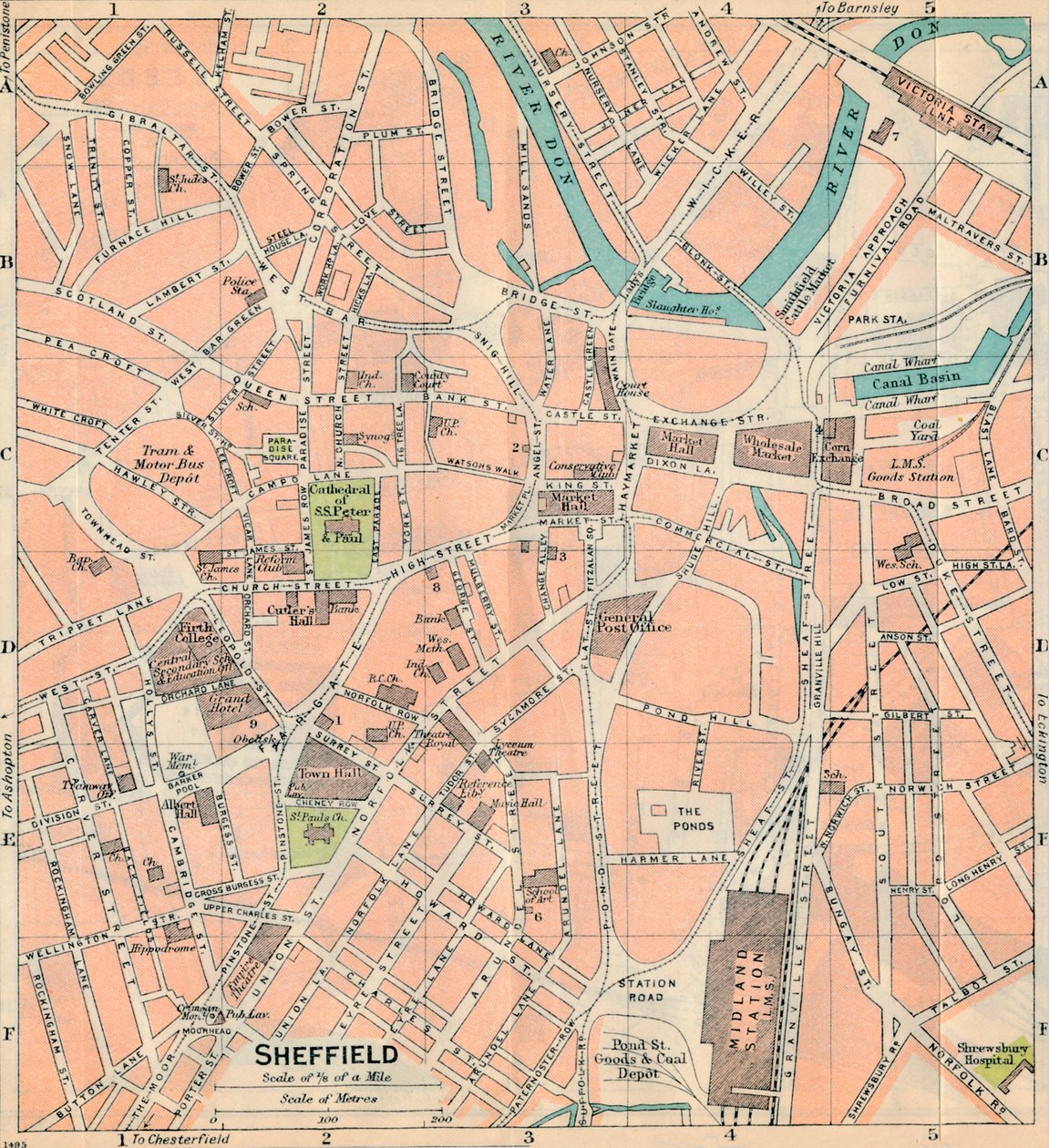 Sheffield, 20. század alkotó: John Bartholomew