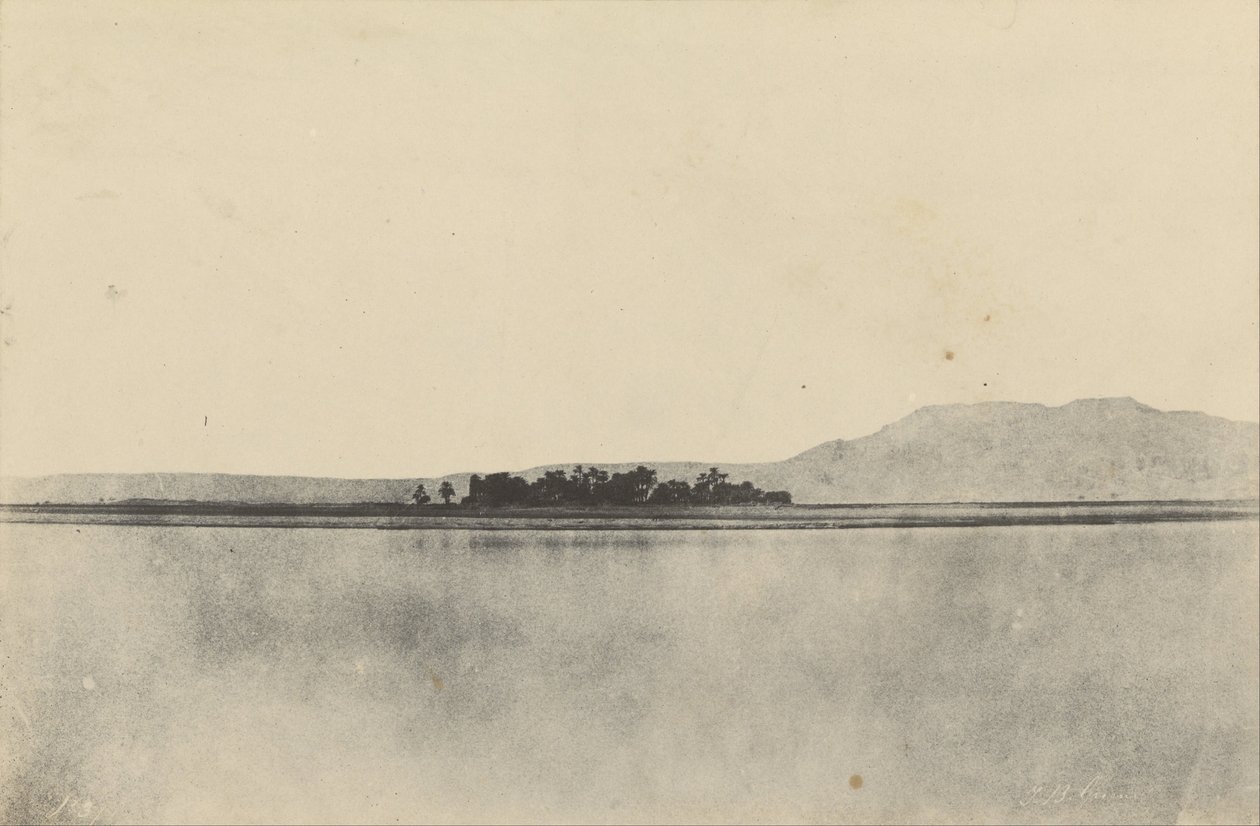 Théba, Ghezireh falu alkotó: John Beasly Greene