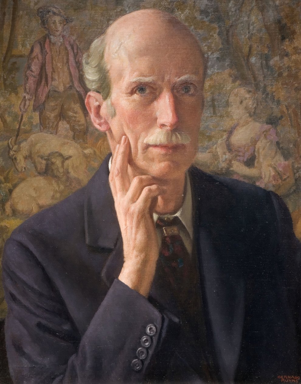 Önarckép, 1942. alkotó: John Bernard Munns