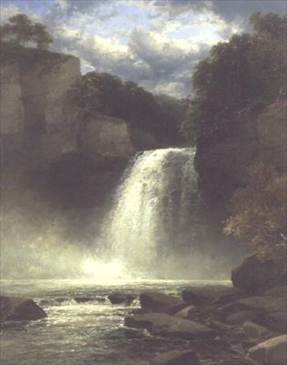 Egy vízesés jelenet alkotó: John Brandon Smith
