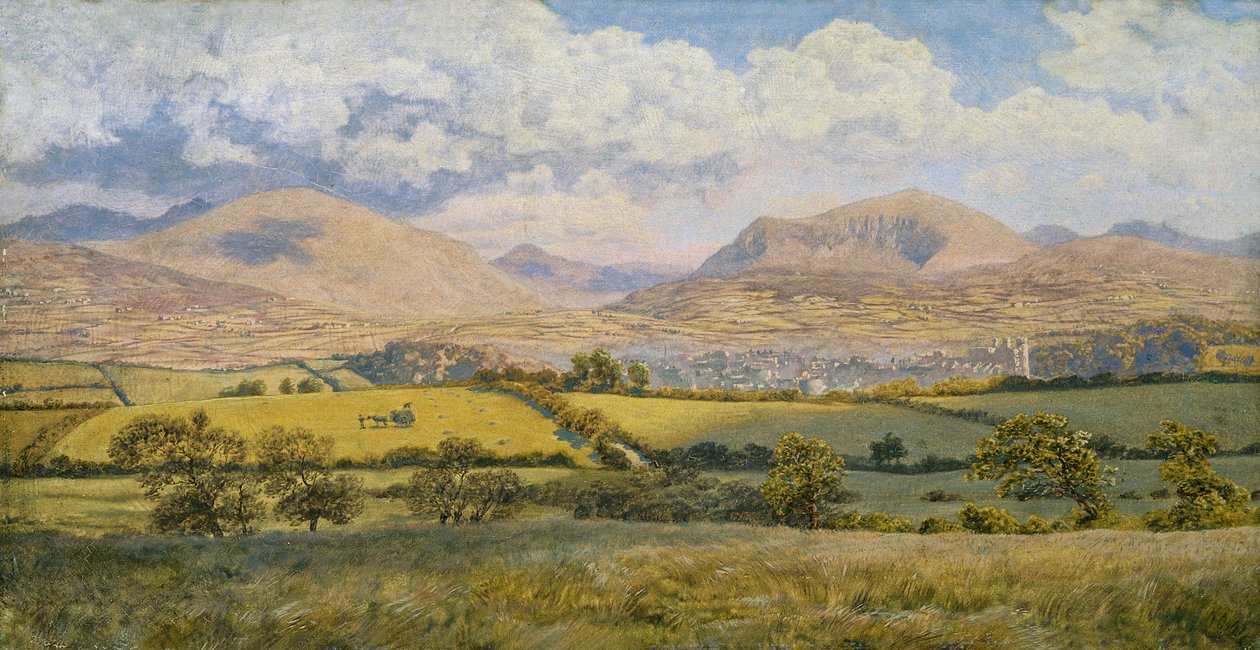 „Caernarvon”, 1875 alkotó: John Brett