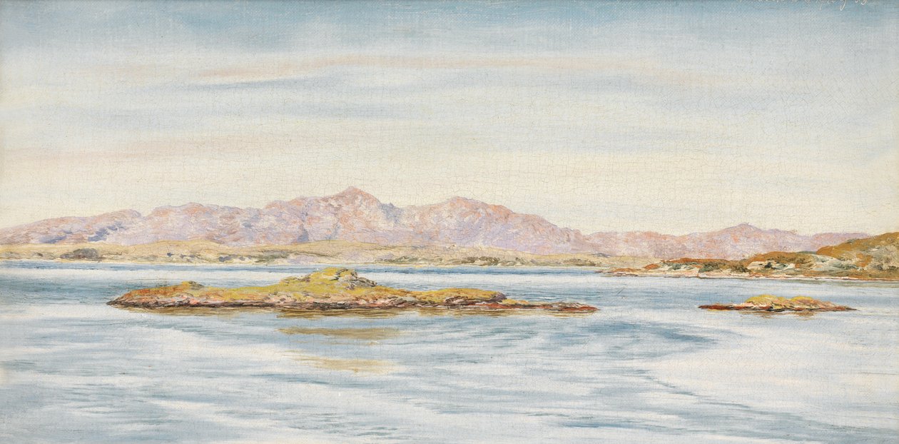 Morven Hills, 1885 alkotó: John Brett